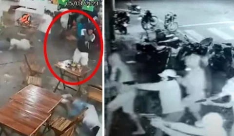 Tiroteio promovido por grupo armado deixa um morto e três feridos