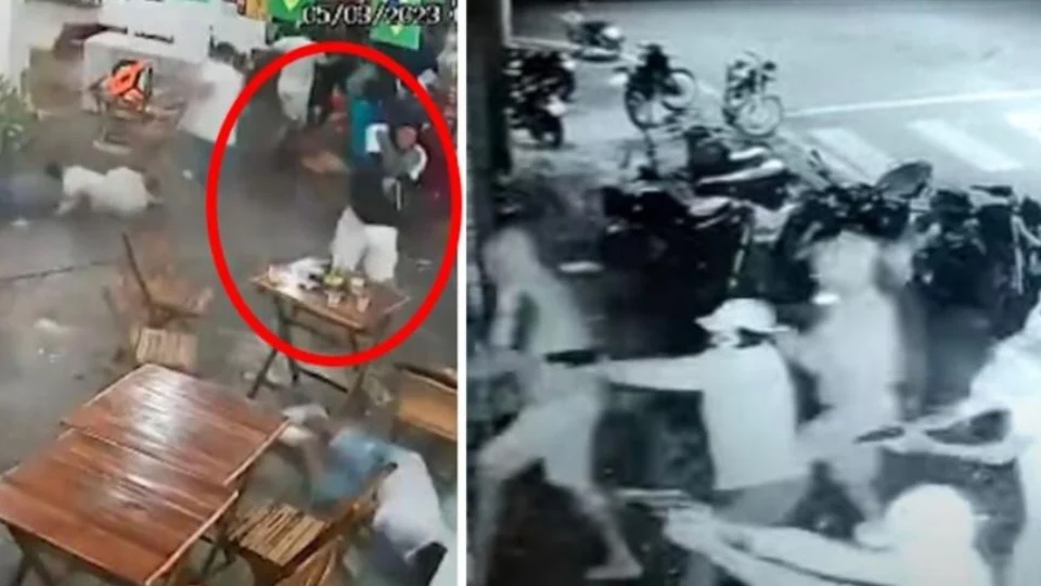 Tiroteio promovido por grupo armado deixa um morto e três feridos