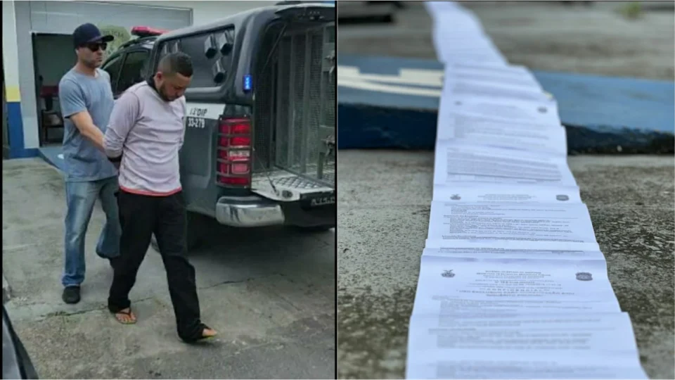 “Garanhão da internet” preso em Manaus, possui vasta lista criminal