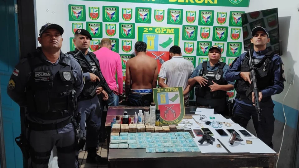VÍDEO: Trio é detido por assalto com refém em Beruri
