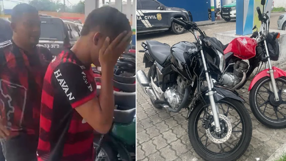 VÍDEO: Trio é preso por vários assaltos em bairros de Manaus