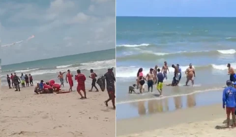 VÍDEOS: Dois adolescentes sofrem ataques de tubarão na mesma praia