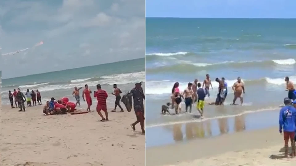 VÍDEOS: Dois adolescentes sofrem ataques de tubarão na mesma praia