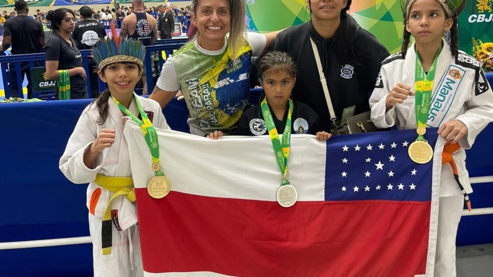 Indígenas no Esporte: Atletas mirins vencem o campeonato Brasileiro de Jiu-Jitsu, em São Paulo