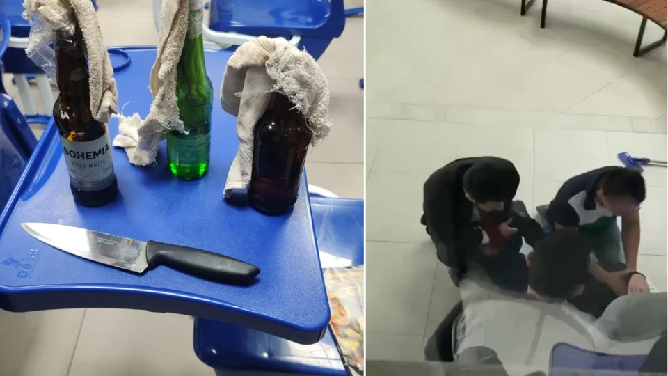Imagens mostram material que autor de ataque em escola de Manaus levava na mochila