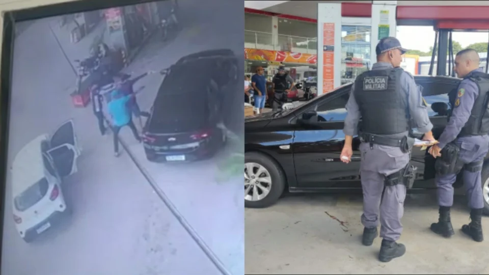 Homem é executado dentro de carro em posto de combustível na Torquato Tapajós