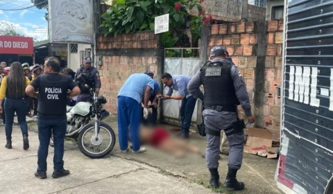 VÍDEO: Perseguição de moto acaba com homem executado a tiros na Av. Itaúba