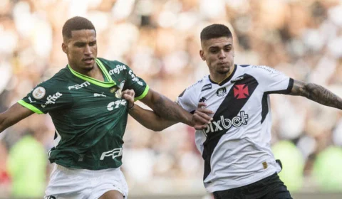 Vasco larga na frente, mas Palmeiras arranca empate no Maracanã