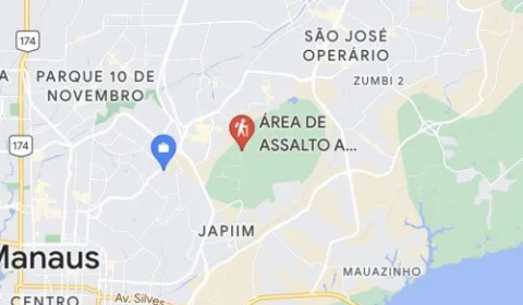 Rota do Perigo: Conheça as áreas de Manaus que são conhecidas até no MAPS pela quantidade de assalto