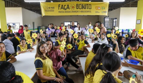 Faça Bonito: campanha contra o abuso e exploração sexual chega a escolas do AM