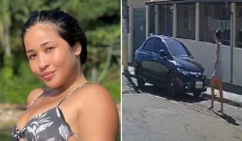 Vídeo mostra influenciadora entrando no carro de ex antes de ser morta
