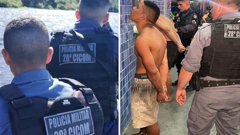 Perseguição de lancha e confronto terminam com  dois criminosos presos no Puraquequara