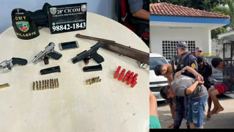 Polícia prende 4 homens durante tentativa de ataque de organização criminosa