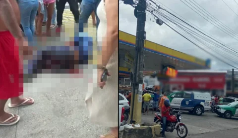 VÍDEO: frentista é baleado enquanto trabalhava em posto de combustível