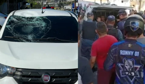 Motorista de APP é assaltado e atropelado; suspeito é preso após cair de telhado