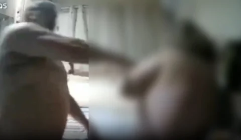 VÍDEO: Homem agride mulher em frente ao filho, em Manaus