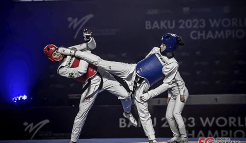 Caroline Santos conquista medalha de prata no Mundial de Tae-kwon-do