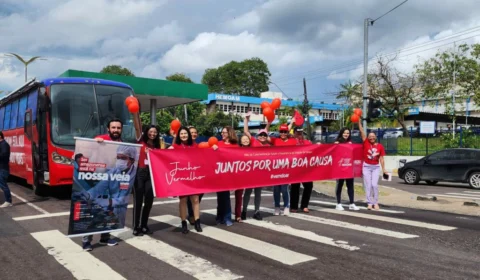 Hemoam realiza blitz educativa sobre a importância da doação de sangue