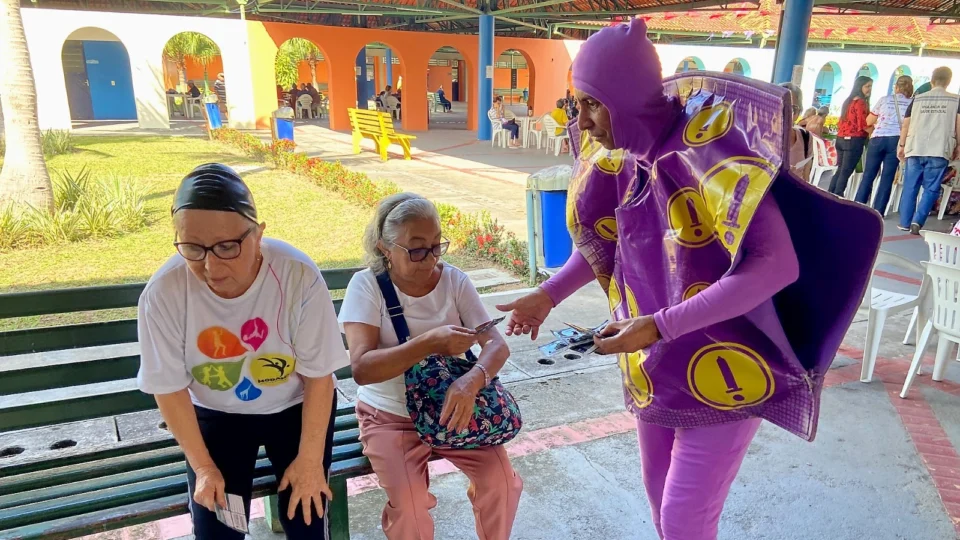 Prevenção a HIV e Infecções Sexualmente Transmissíveis em idosos é tema de palestra no Parque do Idoso