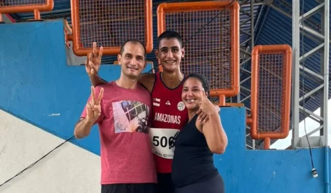 Atleta do CMM quebra recordes e se destaca no salto em altura