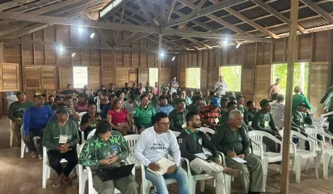 Monitores de tabuleiros de quelônios fazem curso de reciclagem