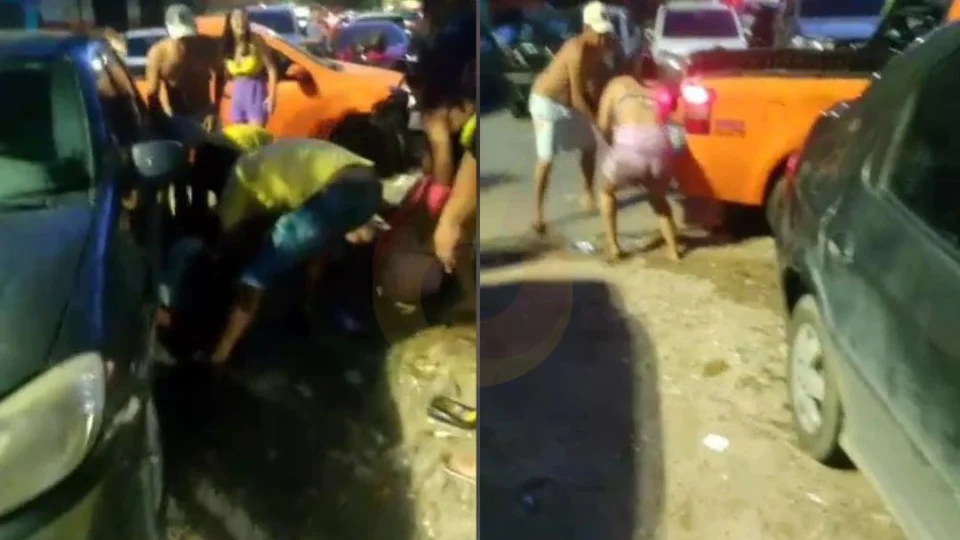 Com muita correria e pânico homem é levado às pressas para hospital após ser brutalmente baleado