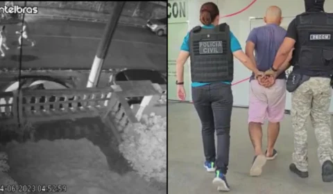 Homem é preso ao tentar matar ex e atual da mulher a facadas no bairro Petrópolis