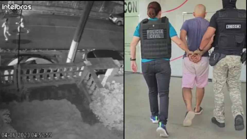 Homem é preso ao tentar matar ex e atual da mulher a facadas no bairro Petrópolis