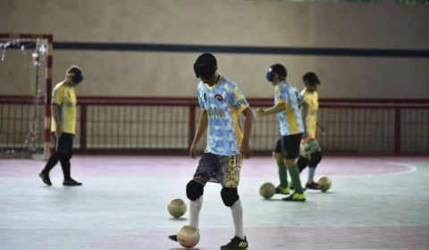 Equipe amazonense de futebol de cegos embarca para Campeonato Regional Centro-Norte