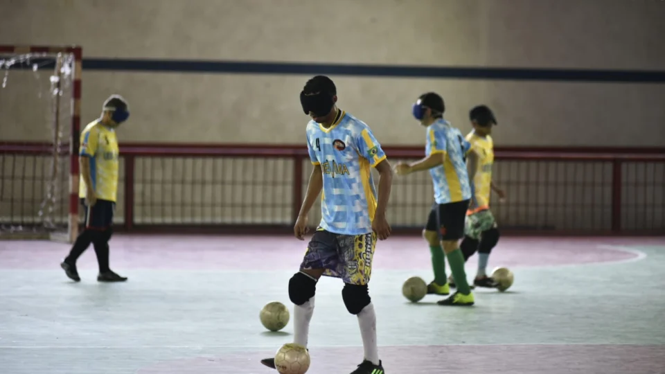 Equipe amazonense de futebol de cegos embarca para Campeonato Regional Centro-Norte