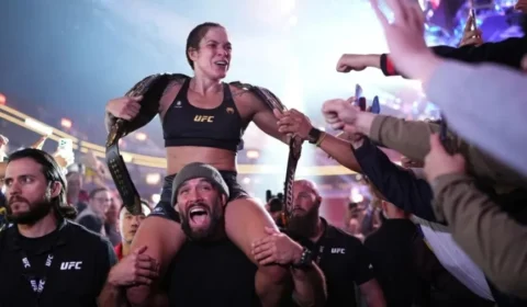 Amanda Nunes vence e em seguida anuncia sua aposentadoria do esporte
