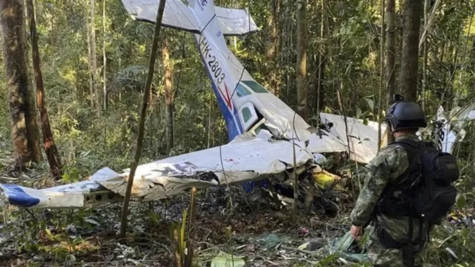 Crianças moveram o corpo da mãe para retirar bebê de avião