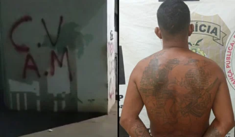 “Pica pau“ é preso pela Polícia Militar durante confronto com rivais no Iranduba
