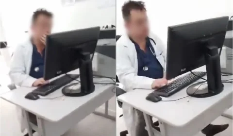 VÍDEO: Após atender pacientes completamente alterado, médico é demitido