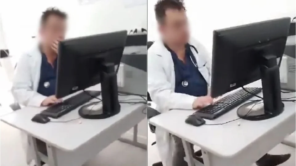 VÍDEO: Após atender pacientes completamente alterado, médico é demitido