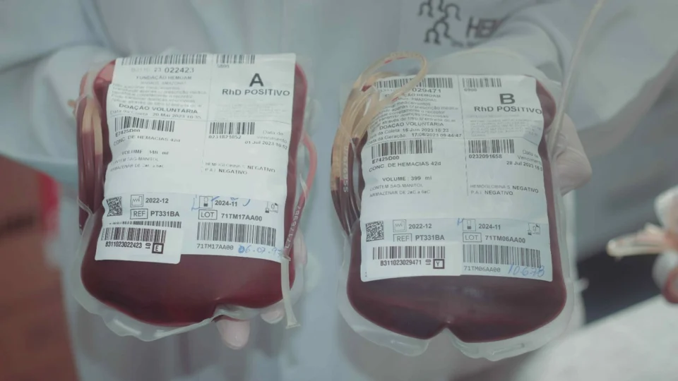 Hemoam recomenda agendamento para doadores do tipo A+ e B+