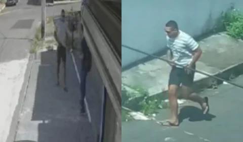 VÍDEO: suspeito de assaltar professor em frente à escola é preso pela Polícia Civil