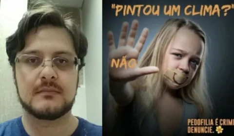 Homem que sequestrou e abusou de criança de 12 anos nesta quarta, fez postagem contra pedofilia