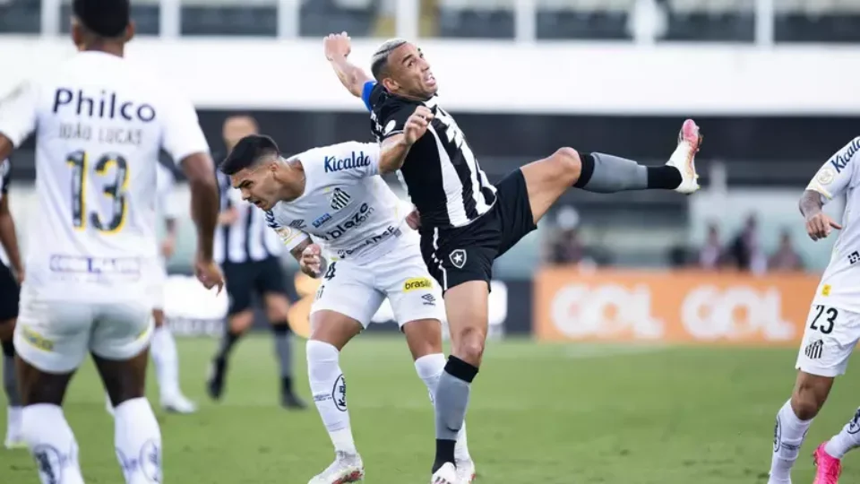 Santos abre vantagem, mas Botafogo busca empate no fim pelo Brasileirão; veja o resultado