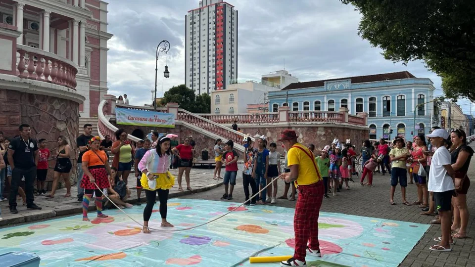 Programação infantil gratuita anima o fim de semana no Centro de Manaus