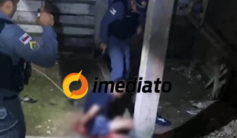 VEJA VÍDEOS: Suposto ladrão leva seis tiros e pede ajuda da polícia na Compensa