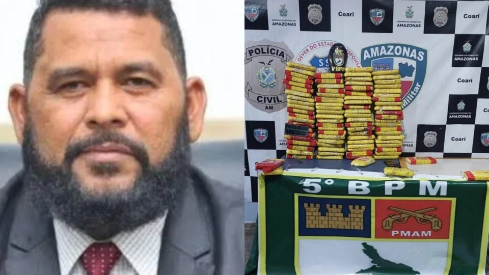 VÍDEOS: Vereador de Coari, ‘Nelson do Caminhão’ é preso com 80 kg de drogas em sítio