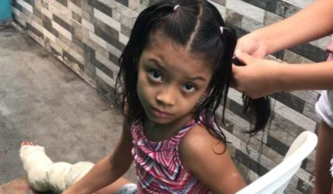 Família solicita ajuda para encontrar menina de 7 anos que desapareceu na Manaus Moderna