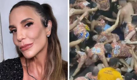 VEJA VÍDEOS: foliões são pisoteados em bloco de Ivete Sangalo no Fortal