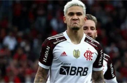 Laudo confirma lesões no rosto de Pedro, atacante do Flamengo