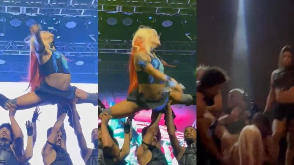 VEJA VÍDEO: Pabllo Vittar se desequilibra durante coreografia e cai no palco em show