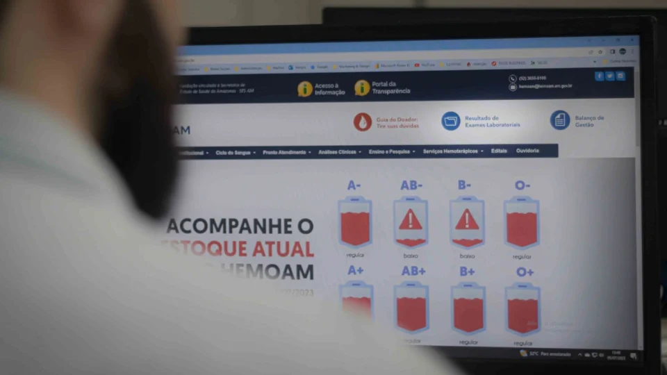 Pacientes do Hemoam já podem acessar de modo online resultados de exames