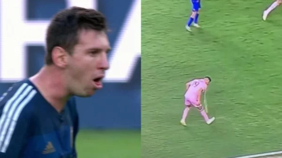 Vídeo: jogador do Inter Miami vomita em campo na estreia de Messi