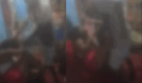 VEJA VÍDEO: mulher é brutalmente espancada suspeita de trair marido presidiário