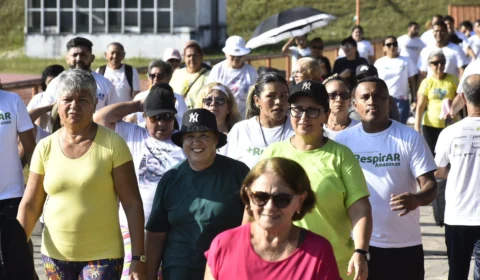 Programa RespirAR realiza ação em alusão ao Dia Nacional da Saúde, na Vila Olímpica de Manaus